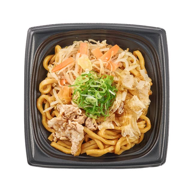 増量 具材たっぷり!焦がし醤油の焼うどん